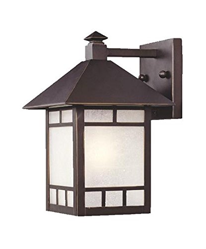 Acclaim 9002abz Artisan Collection 1-light Wall Mount Outdoor Light Fixture Architectural Bronze