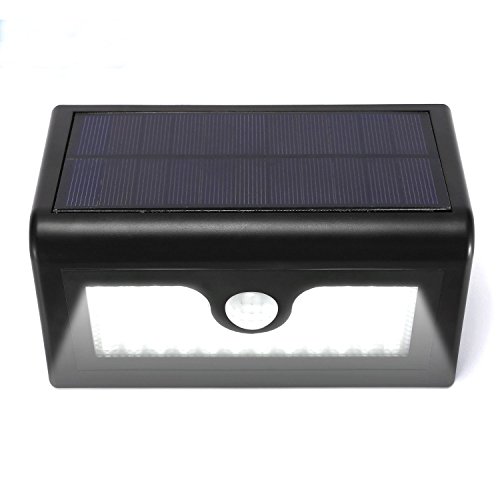 50 LED Outdoor Motion Sensor Solar Lights for Driveway Ponds Accent Lighting Decor Lamp with 3 Intelligent modes