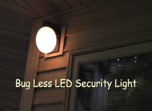 Bugless Led Outdoor Security Light Fixture