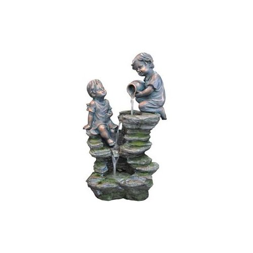 KELKAY F4692 Children Playing at the Falls - Decorative Fountain