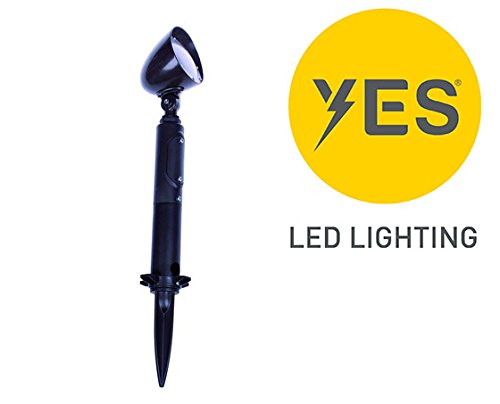 YESLED 10Watt Low-Voltage 12-24~VAC LED Professional Outdoor RGB Landscape light - waterproof programmable colors