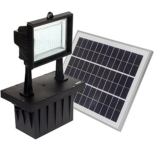 108 Led Solar Powered Flood Light Ground Mount