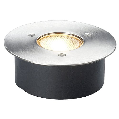 SLV Lighting 227080U Aquadisc Recessed Ground Lamp Stainless Steel Brushed