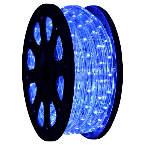 Gothobby 50 Led Rope Light Blue Home Outdoor Christmas Decorative Lighting 110v