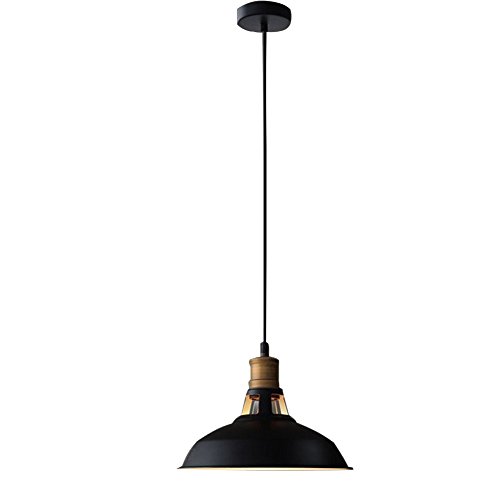 B-right Industrial Retro Edison Vintage Style Hanging Pendant Lights Iron Shade Pendant Ceiling Light For Kitchen