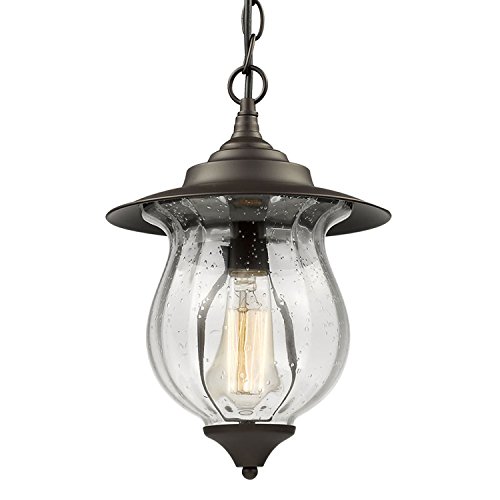 Claxy&reg Ecopower Foyer Outdoor Glass Pendant Lighting Fixture