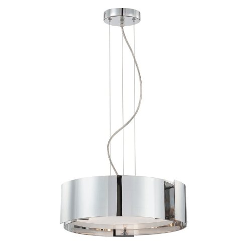 Eurofase 12530-045 Dervish 3-Light Pendant Lighting Satin Nickel