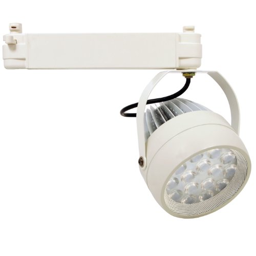 Ideal K4RFDBA CREE XPG2 40 Degree Gradient Halo HT 3-Wire System Dimmable 42-watt Led G Flood Track Light  White