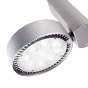 Spot LED Narrow Flood Track Light Finish Aluminum Globe Type 2700K