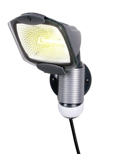 All-pro Ms100pg 110 Degree 100w Quartz Halogen Motion-activated Plug-in Security Light