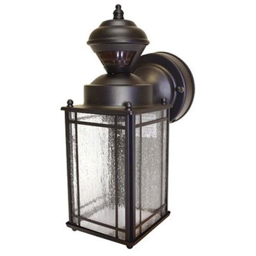 Heathzenith Hz-4133-or Shaker Cove Mission-style 150-degree Motion-sensing Decorative Security Light Oil-rubbed