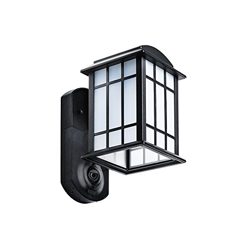 Kuna Smart Home Security Outdoor Lightamp Camera - Craftsman Black