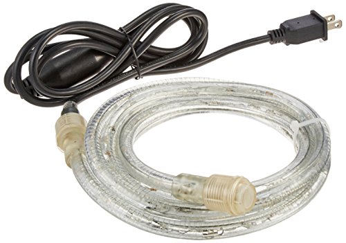 Cbconcept 120vlr66ft-ww 66-feet 120v 2-wire 12-inch Led Rope Light With 10-inch Led Spacing