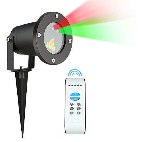 Laser Garden Light Nexgadget Projection Christmas Light Ip65 Waterproof Landscape Light With Ir Wireless Remote