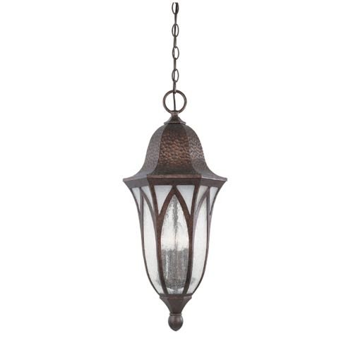 Designers Fountain 20634-BAC Berkshire Hanging Lanterns Burnished Antique Copper