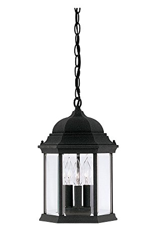 Designers Fountain 2984-bk Devonshire Hanging Lanterns Black