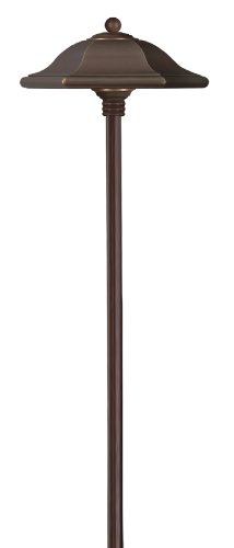 Hinkley Lighting 1540cb Monticello Path Light 18 Watt T5 Wedge Base Light Bulb Copper Bronze