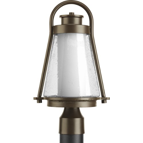 Progress Lighting P6405-20 Regatta Collection 1-Light Post Lantern Antique Bronze