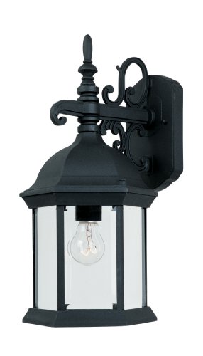 Designers Fountain 2971-BK Devonshire Wall Lanterns Black