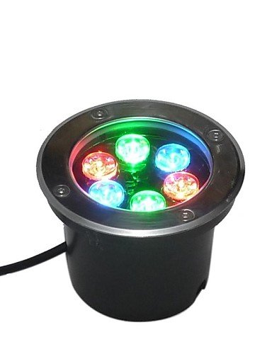 Aanll 6 LED High Power RGB Underground Light AC85-265V  90-240v