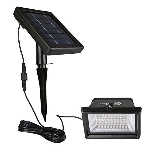 Solar Flood Lights Findyouled 60led120lumen White Outdoor Waterproof Landscape Lighting Security Solar Lights