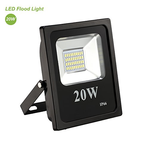 Flood Lighttrylight 20w 5000k Daylight White 1610lm 200w Halogen Bulb Equivalentwaterproof Outdoor Led Flood