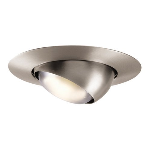 Halo 78SN 6-Inch Eyeball Light Trim Satin Nickel Size Each Model 78SN Tools Hardware store