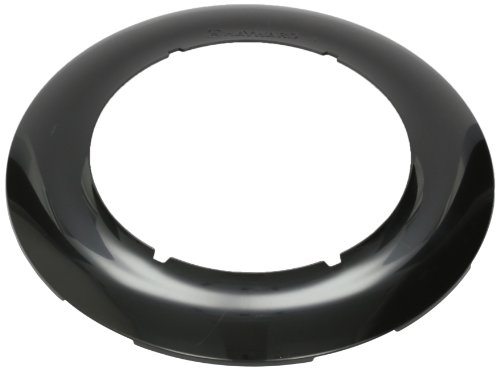 Hayward LNBUY1000 Black Pool Light Trim Ring Replacement for Hayward Universal ColorLogic or CrystaLogic LED Light Fixture