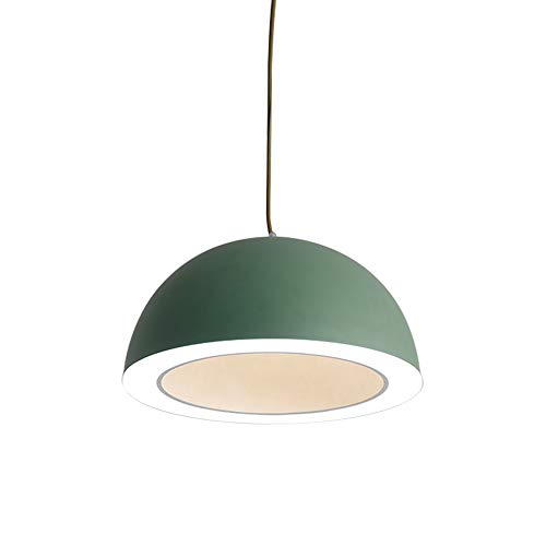 Tuls-62775G Modern Pendant Green Iron Lampshade Pendant Light Living Room Pendant Light