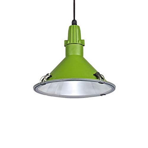 Tuls-Lighting Tuls-62438 Pendant Lamp Green Lampshade Droplight Metal Lampshade Chandelier 1-Light Lighting Fixture 4331H Metal Light