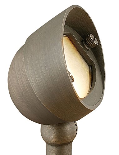 Hinkley Lighting 16571mz Hardy Island 35-watt T-3 Bi Pin Light Bulb Low Voltage Small Flood Light Matte Bronze