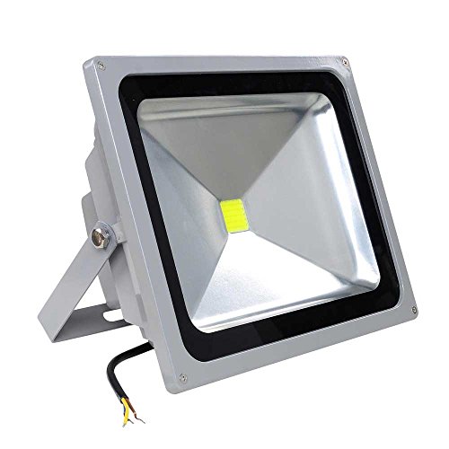 MegaBrand 50 Watt LED Waterproof Flood Light Fixture Cool White