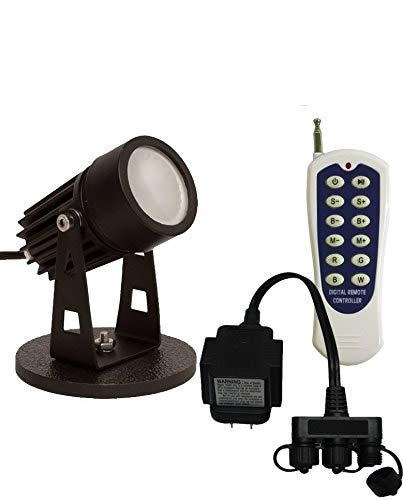 EasyPro Color Changing LED Pond Light Complete Kit Includes Remote and Transformer