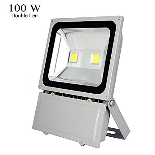 Glw&reg 100w Outdoor Led Flood Lights 6000k Daylight White Security Light Waterproof Floodlight Lamp 7800lm 900w
