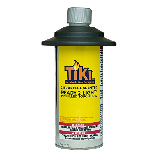 Tiki Brand Citronella Scented Torch Fuel 12 Ounce Canister