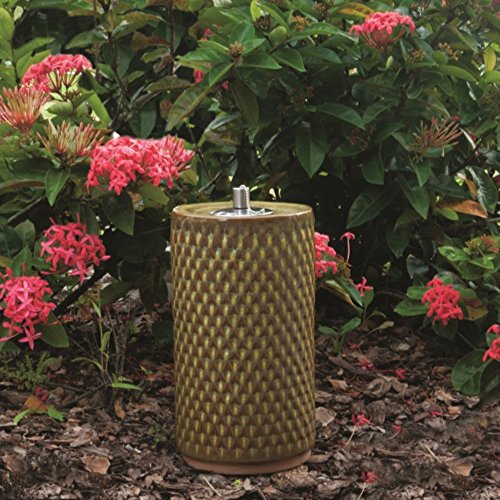 Smart Garden Apollo Ceramic Garden Torch 13-Inch H Sierra Garden 215088-13SG