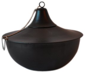 Starlite Garden and Patio Torche Maui Grande Tabletop Decor Midnight Black