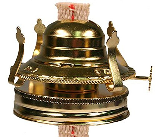 Creative HobbiesÂ M999M -Oil Lamp Replacement Burner Chimney Holder for Mason Jars Turn Your Mason Jar Into a Nostalgic Oil Lamp Hurricane Lamp 2 Pack