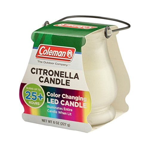Coleman Color Changing LED Citronella Candle - 3 Pack