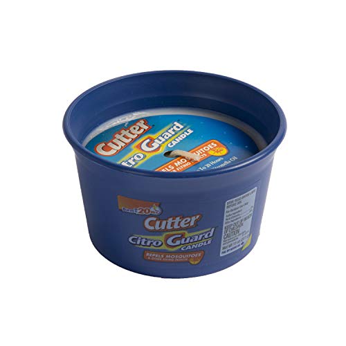 Cutter HG-95975 Citro Guard Citronella Candle Blue 11 Ounce