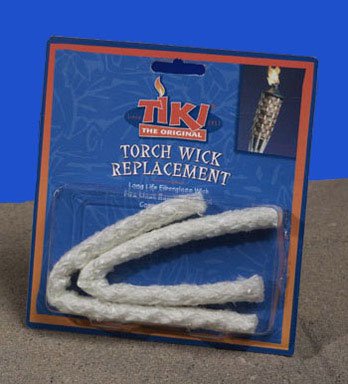 Tiki Torch Long Life Fiberglass Replacement Wicks