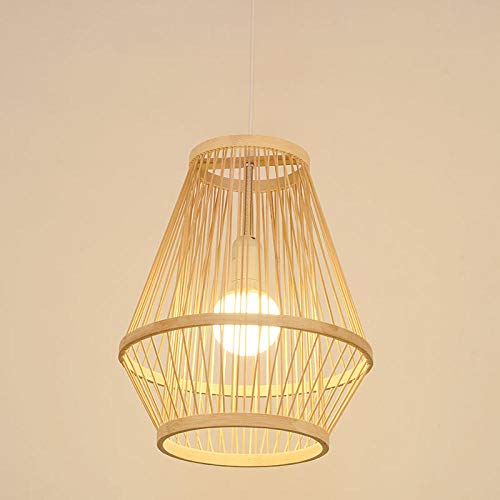 Bamboo Lanterns_Manual Corridor Bamboo Lanterns Chinese Bamboo Chandelier Tea Room Supply