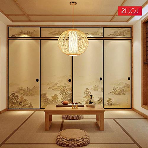 Chandelier-Bamboo Chandelier Bamboo Lanterns Southeast Asia Chandelier Tea Room lamp Creative Restaurant Bedroom Japanese Tatami Chandelier