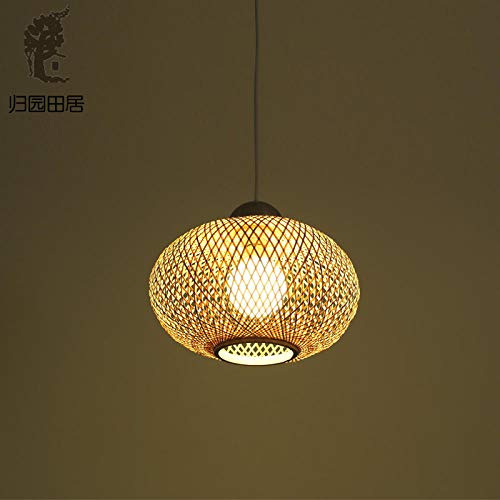 Chandelier - Japanese Chandelier Tatami Lamps Simple Modern New Chinese Zen Garden Dining Lights Southeast Asia Bamboo Lanterns