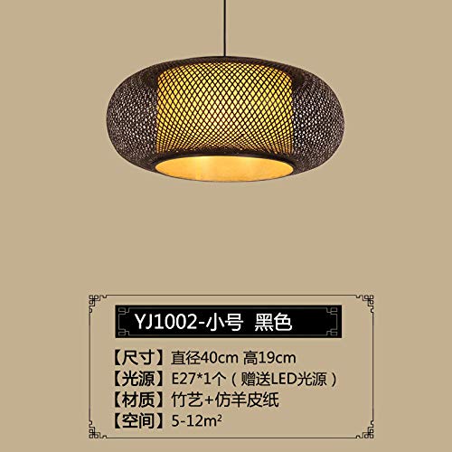 Chandelier - Japanese-Style Southeast Asian New Chinese Bamboo Chandelier Bamboo Lantern Modern Bedroom Restaurant Tea House Creative Lighting Lighting