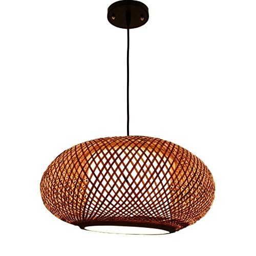 Chandelier - Modern Chinese Bamboo Lantern Chandelier New Classical Creative Living Room Light Chinese Restaurant Tea House Chandelier Handmade Bamboo Light