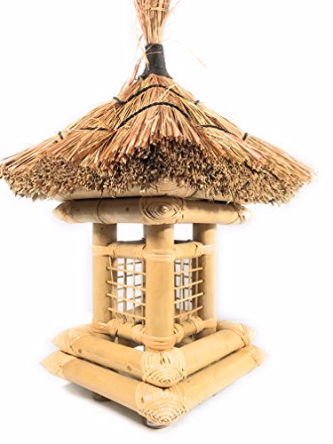 Bamboo Lantern 24 Garden Light IndoorOutdoor  ptb2909