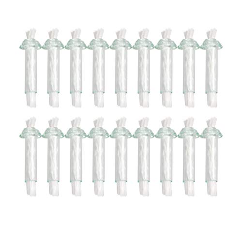 VOSAREA 20pcs Replacement Fiberglass Wicks Fiberglass Candle Wick Glass Tube Wick Holder Fiberglass Tiki Torch Wicks for Oil Lamps