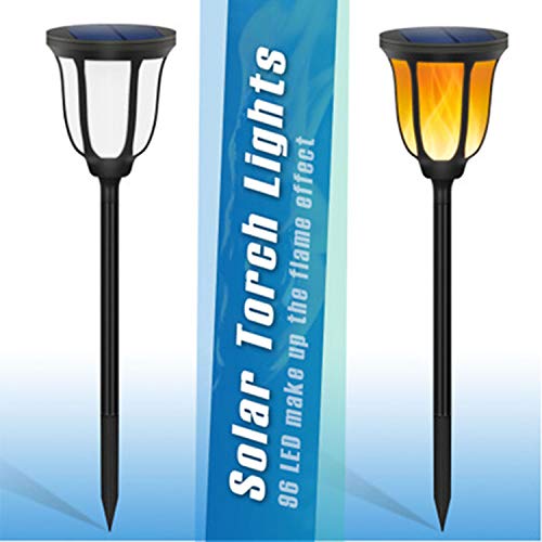 LOVEPET Solar Light Outdoor Landscape Garden Torch Light Flame Torch 96Led Street Light Lawn Garden Lighting2