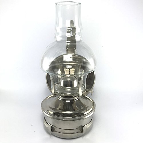 banchasawad Wall Glass Lantern Vintage Use Vegetable - Oil Kerosene Light Paraffin Lamp